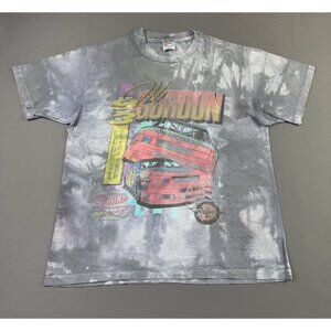 Rare Vintage 1994 Jeff Gordon NASCAR Dupont Racing Tie Dye Large USA Made Promo